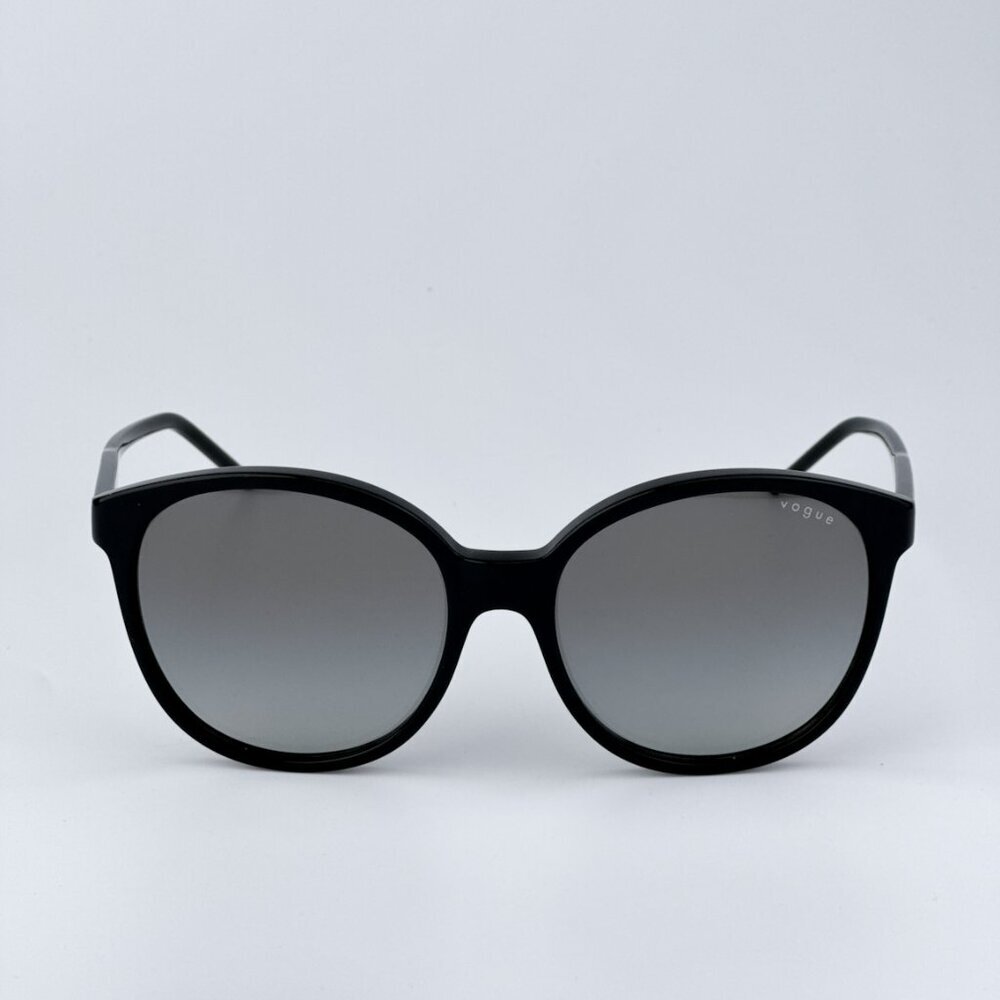 Vogue Women  BRAND NEW Sunglasses Black Grey Gradient Butterfly VO5509S W44/1156